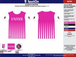 Kansas United Womens FAN T-SHIRTS