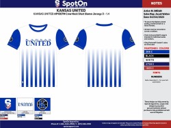 Kansas United Mens FAN T-SHIRTS.