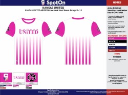 Kansas United Womens FAN T-SHIRTS.