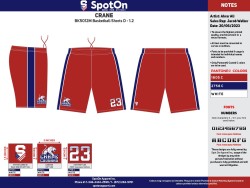 Mens Shorts Red without pockets