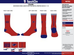 Mens Crew Length Socks Design-2