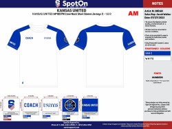 Kansas United Mens COACH SHIRTS